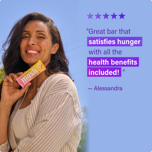 MOSH protein bar customer 5-star review
