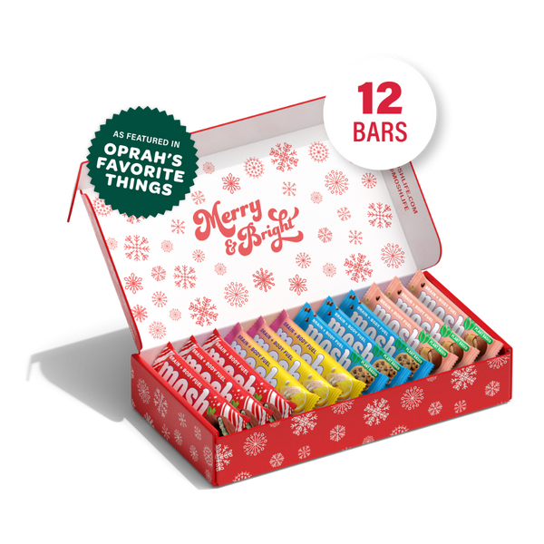 MOSH Protein Bars | Festive Fuel 12ct Variety Pack