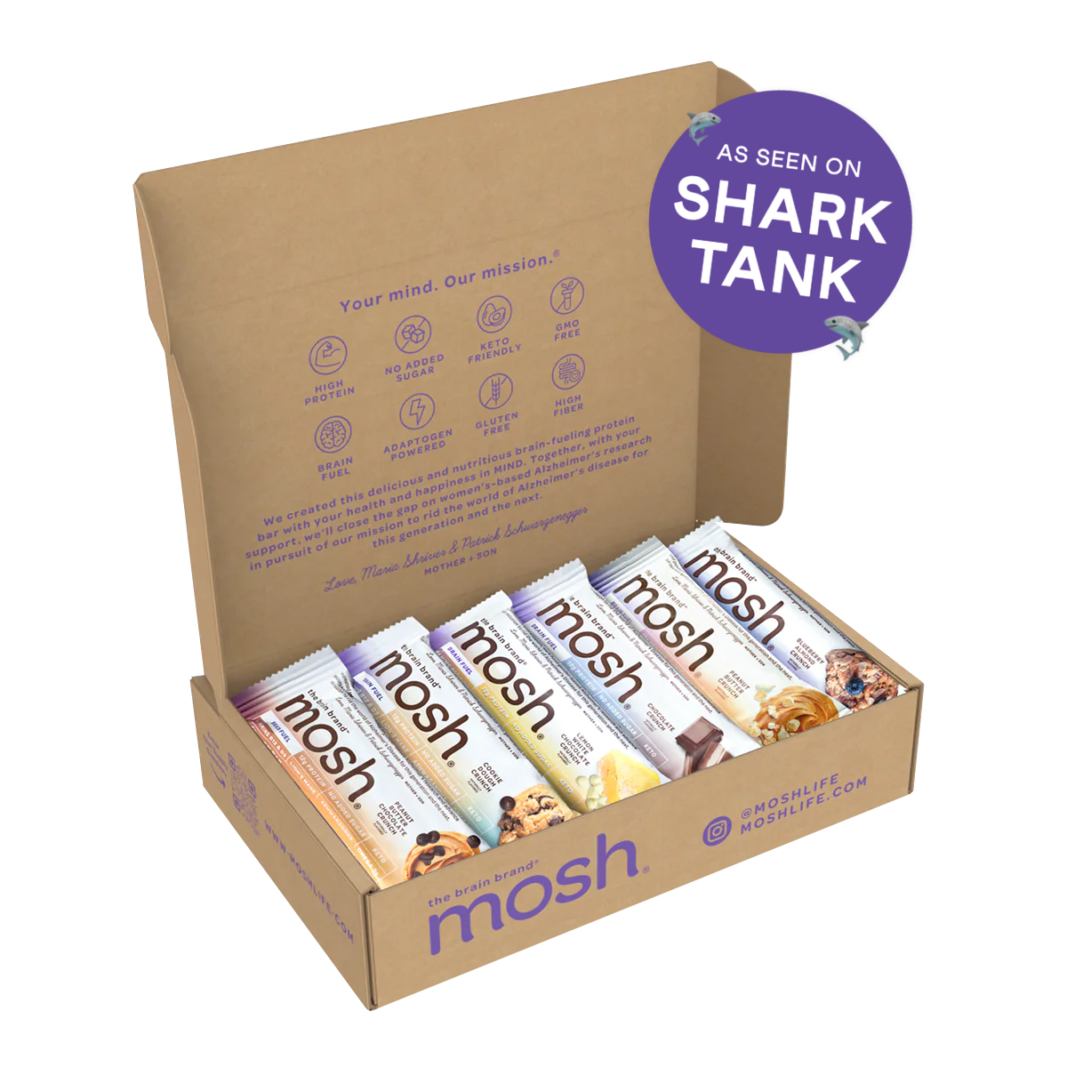 MOSH Protein Bars Variety Pack 15 Count MOSH mosh-protein-bars-variety-pack-15-count-mosh