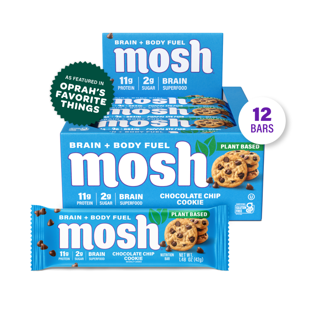 MOSH Plant-Based Protein Bars | Chocolate Chip Cookie